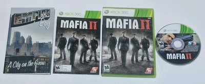 Mafia 2 II Xbox 360 Complete w/ Manual & Map Tested