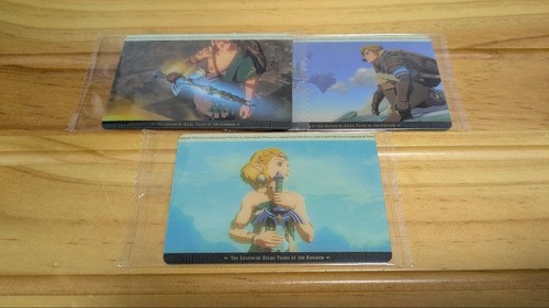 The Legend of Zelda Tears of the Kingdom Card Set Twin Wafer Link Zelda ...