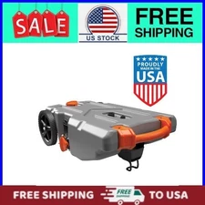 Camco Rhino 28-Gallon Portable RV Tote Tank, Oversized Wheels, Steel Tow Adapter