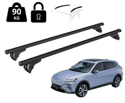 Nordrive Dachträge Querträgerr Für MG Marvel R 2021-2025 127 cm Schwarz