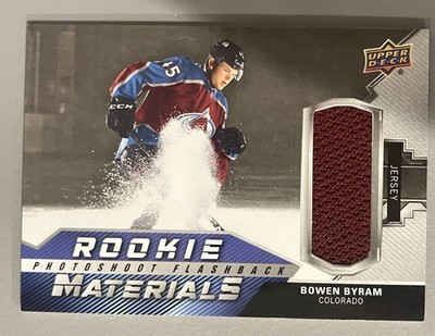 2020-21 Upper Deck - Rookie Photoshoot Flashback Materials Bowen Byram #RPF-BB