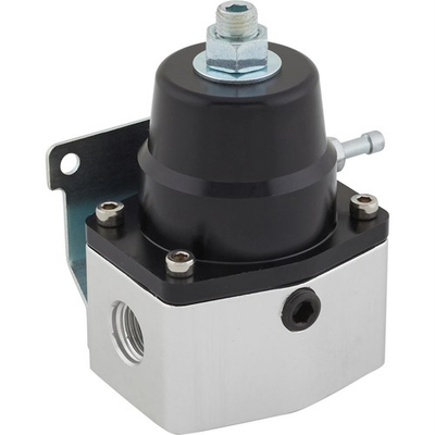 #ad 40 75 PSI Billet Aluminum Fuel Pressure Bypass Regulator Black $62.99