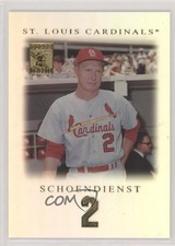 2001 Topps Tribute Red Schoendienst #44 HOF hg6