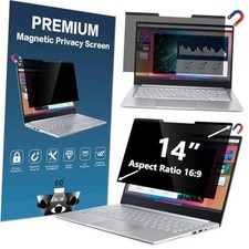 14 inches Magnetic Privacy Screen for Laptop 14" Privacy Screen 16:9 