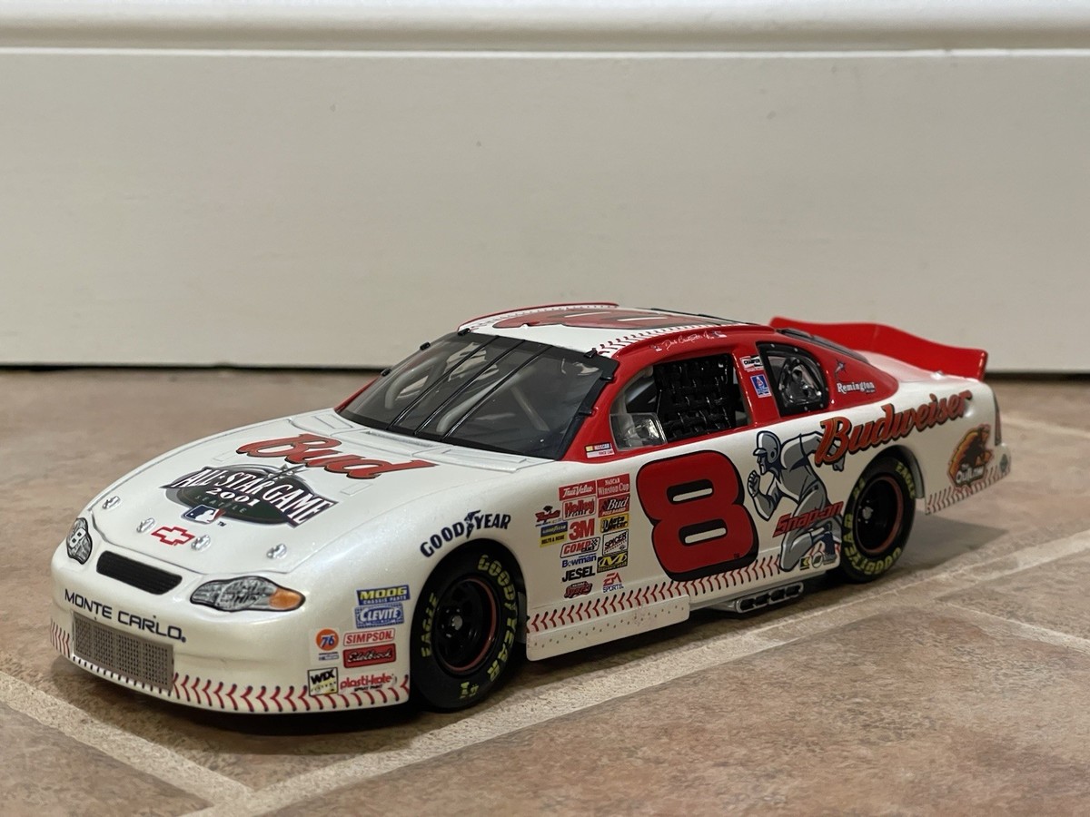 2001 Dale Earnhardt Jr Budweiser MLB All Star Game Pepsi 400 Daytona RCCA  1/24