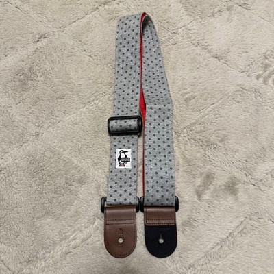 Chums Dot Pattern Guitar Bass Strap Rare Outdoor Model Limited Edition VHTF Copl