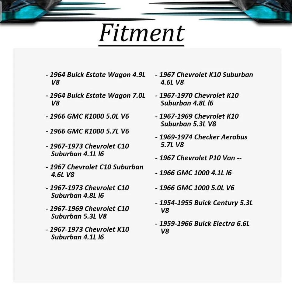 Cilindro de rueda de freno de 2 tambores trasero izquierdo trasero derecho para Buick Special 1952 1953 Foto 4 de 4