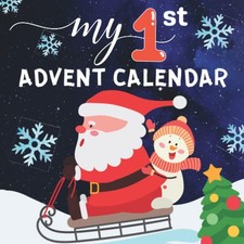 My First Advent Calendar For Kids: High Contrast Baby Book for Newborns 0-12 Mon