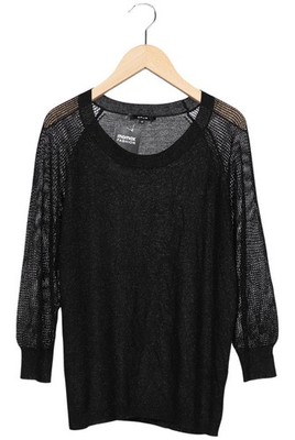 Opus Pullover Damen Strickpullover Strick Oberteil Gr. 40 Schwarz #u4uqz51