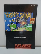 Yoshi's Safari Instruction Manual Only Super Nintendo SNES