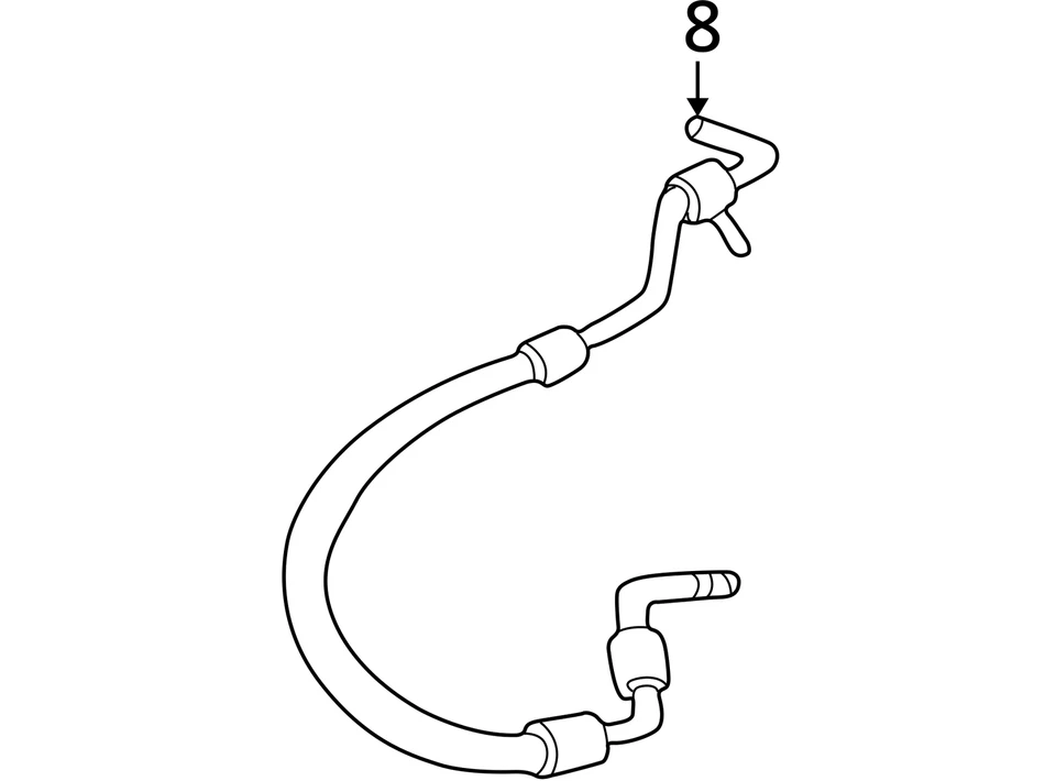 CHRYSLER DIRECCIÓN ASISTIDA PRESIÓN HO 52037618 NUEVO OEM 52037618 Foto 3 de 3