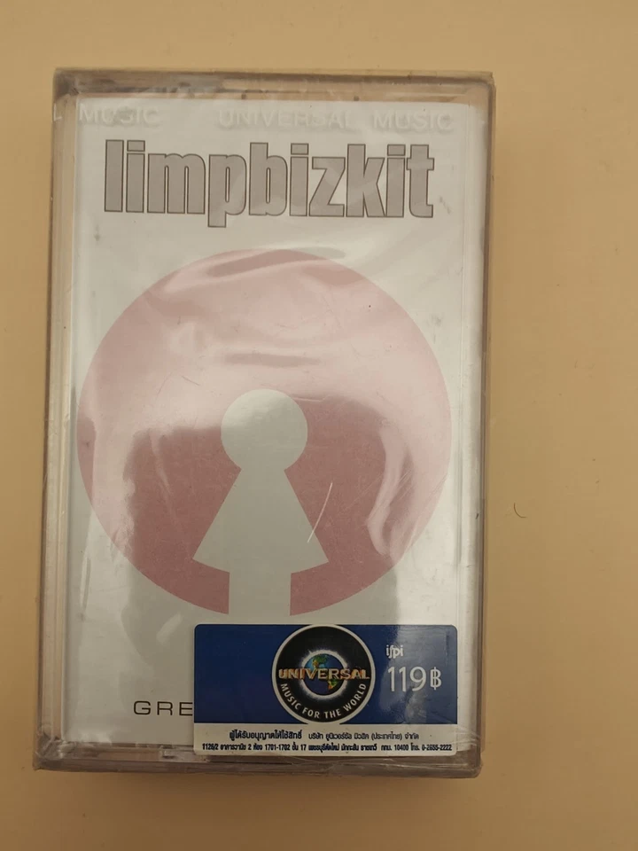 Limp Bizkit Greatest Hits FACTORY SEALED cassette album **ref images  - Image 2 of 4