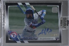 2021 Topps Clearly Authentic Auto Black 38/75 Anderson Tejeda #CAA-AT Auto 8tj