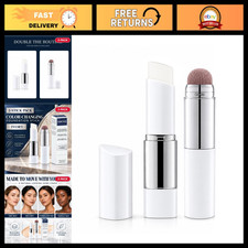 2-in-1 Color-Changing Foundation Sticks with Brush - Set of 2, Easy Application