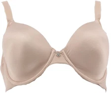 Breezies Smooth Radiance Underwire T-Shirt Bra Sunbeige 46B NEW (1104)