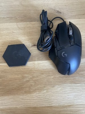 Logitech Gaming Maus G502, USB, Schwarz, Optisch, Kabelgebunden