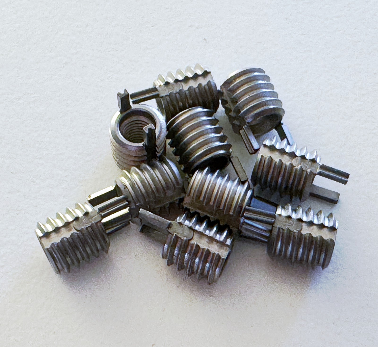 (10) CARR-LANE 10-32 Thinwall Key-Locking Thread Insert .310" Long CL-1032-TSKS