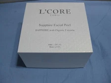 New L'CORE PARIS Sapphire Facial Peel Organic Detoxifying Pharmaceutical Grade
