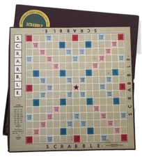 S&R Selchow & Righter Scrabble Crossword Board Game S&R US lot A1