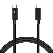 Thunderbolt 4 usb4 USB-C 4.0 Cable Charger Data 40G PD 240W 8K Video Display UHD