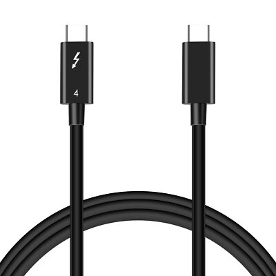 Thunderbolt 3 usb4 USB-C 4.0 Cable Charger Data 40G PD 240W 8K Video Display UHD