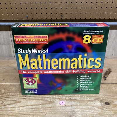 Mathematics, The Complete Mathematics Skill-Building Resource PC Studyworks! 
