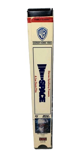 InnerSpace (1987) VHS Tape ~ Blockbuster Rental ~ Joe Dante Steven Spielberg - Imagen 3 de 7