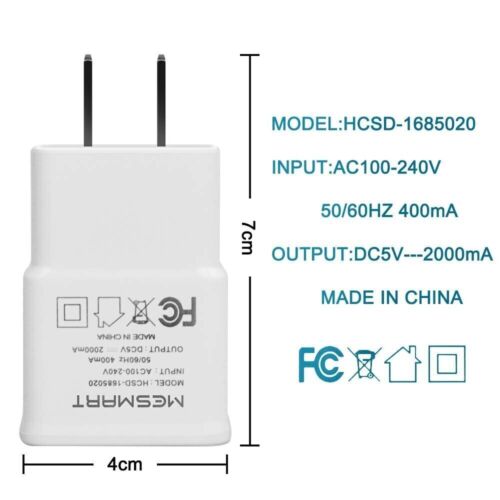For Samsung Galaxy A55 A54 A53 A34 A32 A16 5G Car Wall Charger USB Type C Cable - Picture 16 of 38