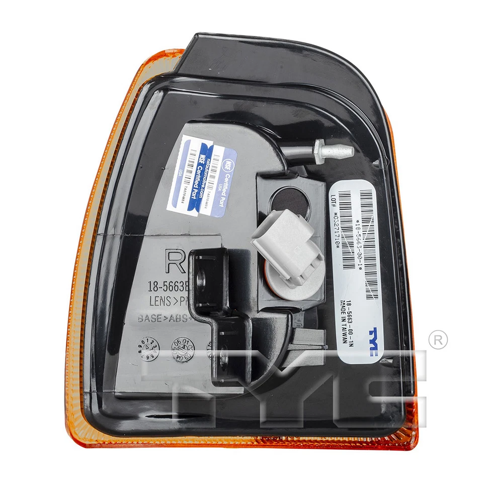Conjunto de luz de seta/estacionamento dianteiro TYC 2x para 2001 até 2005 Ford Ranger - Imagem 4 de 4