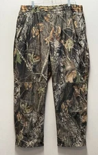 Cabelas Dry Plus Scent Lok Mossy Oak Camo Hunting Pants Men’s 2XL Reg Polyester