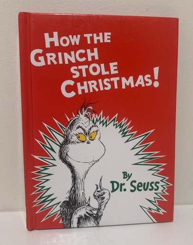 How The Grinch Stole Christmas - By Dr Seuss - Hardcover | Very Good Condition
