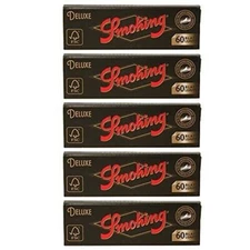 Smoking Brand Deluxe Regular Single Wide (70mm) - Pack of 5