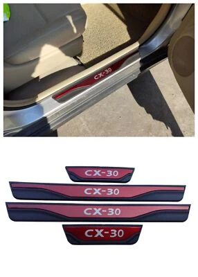 Für 2025 Mazda CX30 Zubehör Teile Auto Scuff Plate Schutz Einstiegsleisten Cover - Bild 1 von 4