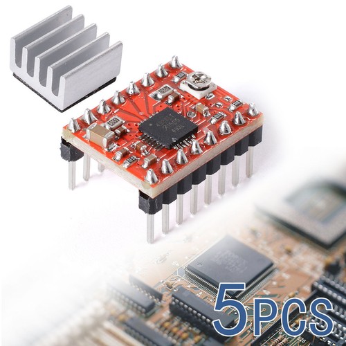 5X A4988 Stepper Motor Schrittmotor Treiber Driver 3D Drucker RepRap DE TE208 - Bild 3 von 6