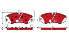 LAND ROVER P. DISCOVERY/RANGE ROVER 09- DTEC COTEC BRAKE PADS