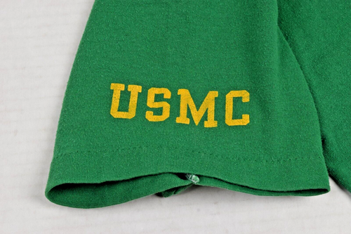 Vintage T-Shirt Size M 1983 Marine Corps Marathon Leafy Green Marine Emblem - Picture 5 of 9