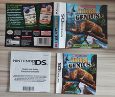 Animal Genius Nintendo DS Cover Art and Manual - No Game
