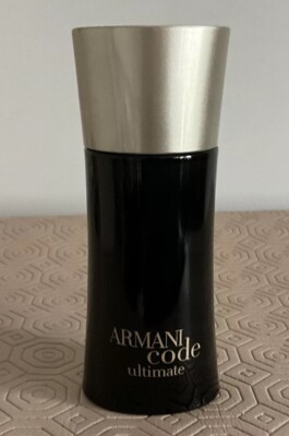 Armani Code Ultimate Herren Aftershave Eau De Toilette Leerflakon