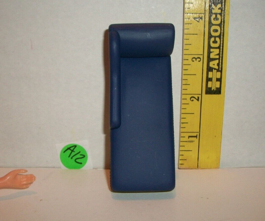 MINIATURE RE-MENT CHAISE LOUNGE COUCH ACCESSORY FOR DOLLHOUSE & 4 INCH DOLLS A12
