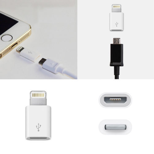 micro usb iphone to iphone adapter