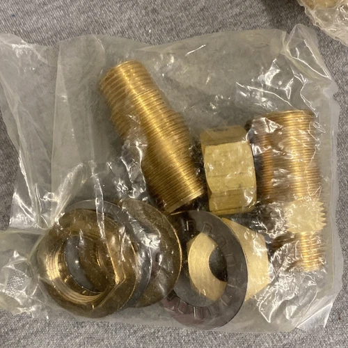 Signature Hardware Swing Arm Coupler Brass (2-1/8" Base) Adjustable Tub Faucet - Picture 2 of 4