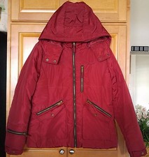 Women's Rampage Sam Military Puffer Hooded Jacket Nwt  Size~ Large Retail $140