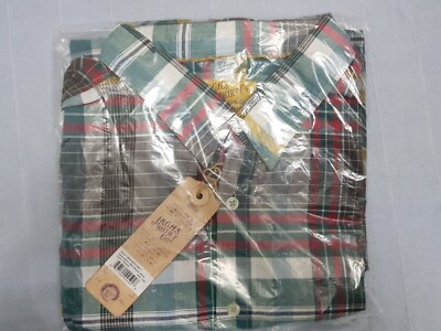 J.A.C.H.S.MFG.CO Herren Hemd Sommer 100% Baumwolle Gr. 2XL NEU
