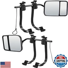 CICMOD Towing Mirrors Universal Clip-on Mirror Extenders for Towing Cars Trai
