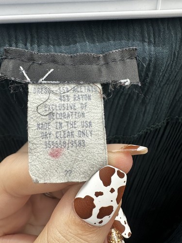 Womens Dress Size 22 Green Sleeveless V-Neck Stretchy 1/4 Button Up Floral - Picture 4 of 10