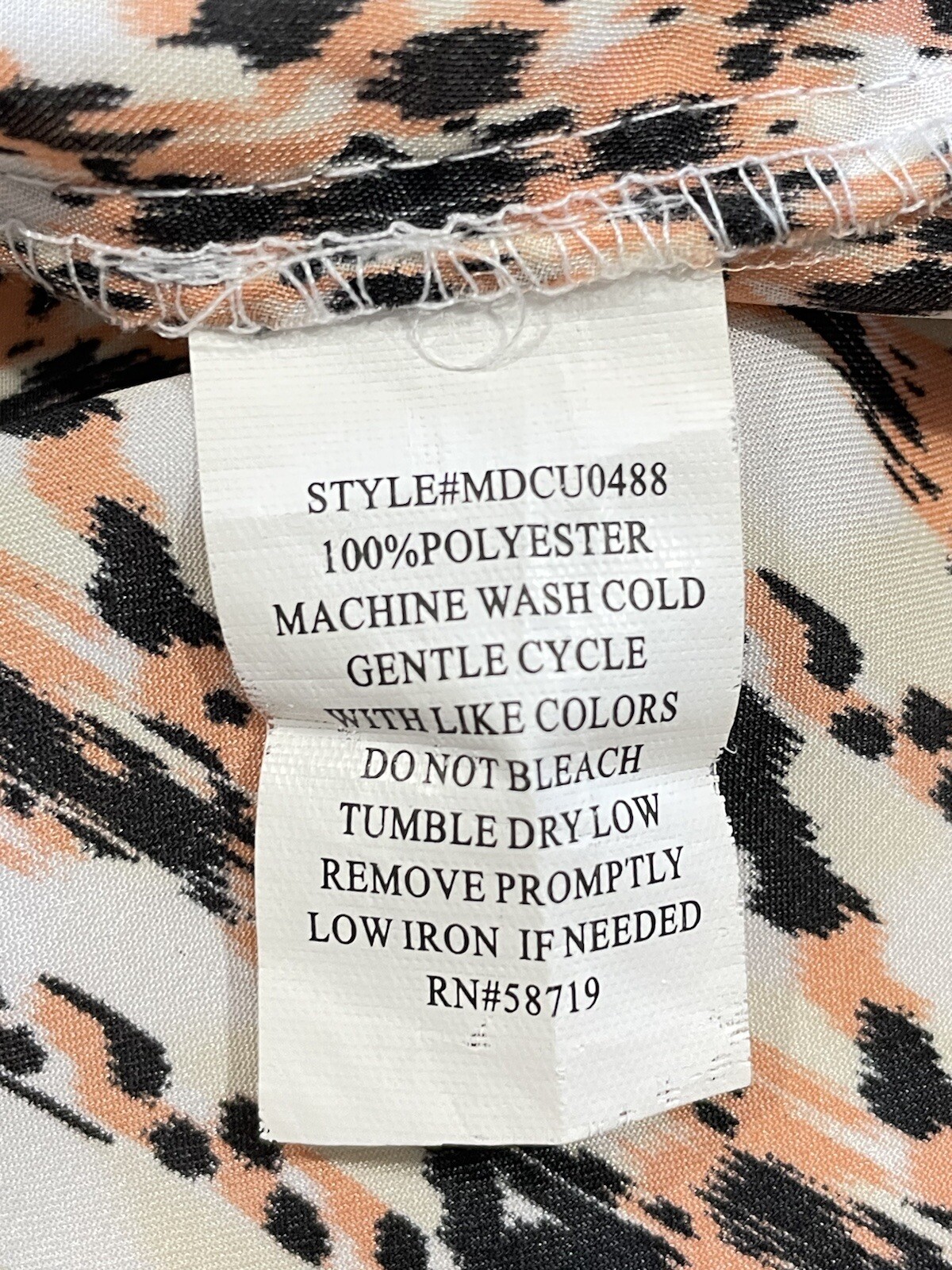 Notations Women's Multi colored geometric short s… - image 6