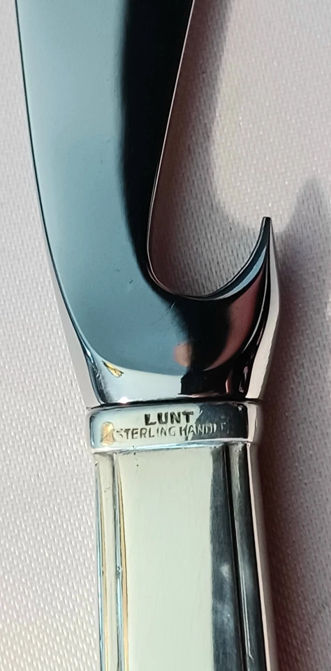 Современный классический нож Lunt из стерлингового серебра (S) - Изображение 3 из 3