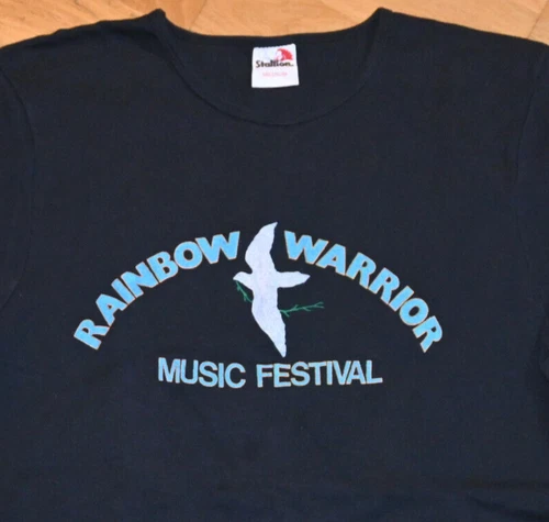 GREENPEACE CONCERT Jackson Browne Neil Young Grah 1980s vintage concert t-shirt, vintage, single stitch, B+ condition