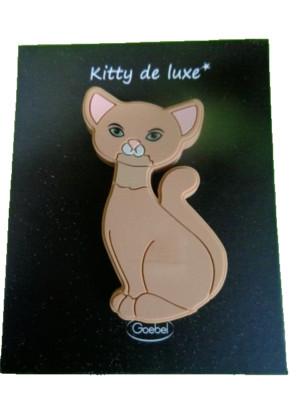 Magnet Katze  Kitty de Luxe Kitty Relaxing  6 cm von Goebel