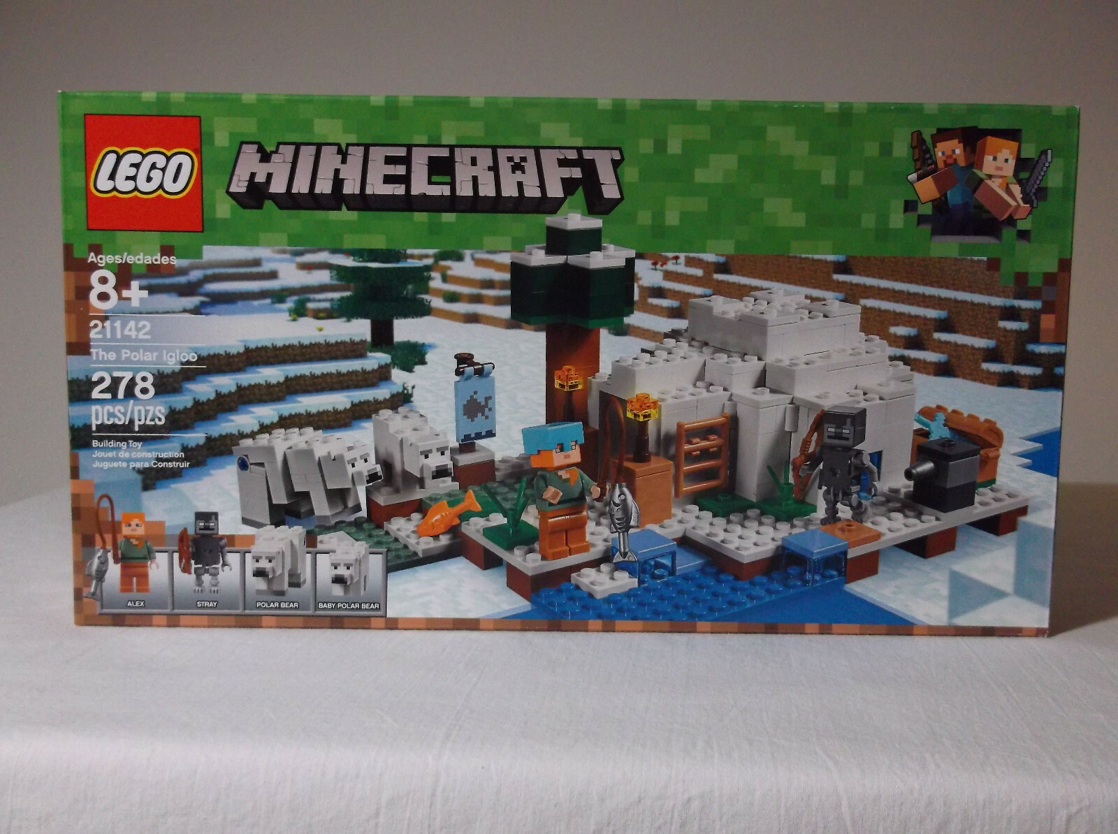 lego minecraft the polar igloo
